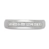 Neil Lane Men's Diamond Wedding Band 1/3 ct tw Round/Baguette 14K White Gold