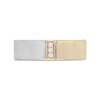 Neil Lane Men's Diamond Wedding Band 1/20 ct tw Round-Cut 14K Two-Tone Gold