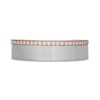 Neil Lane Men's Diamond Wedding Band 1/5 ct tw Round-Cut 14K Two-Tone Gold