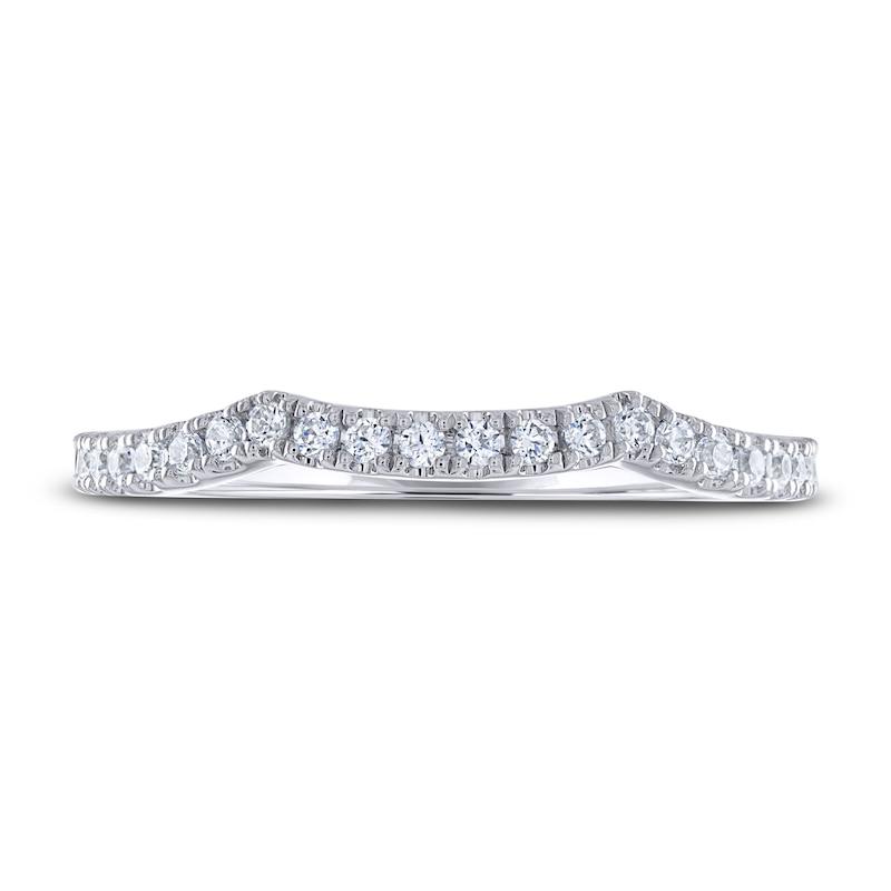 Main Image 3 of THE LEO Legacy Lab-Grown Diamond Wedding Band 1/4 ct tw 14K White Gold