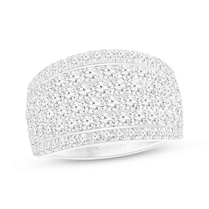 Main Image 1 of KAY Lab-Grown Diamonds Multi-Row Ring 2 ct tw 14K White Gold