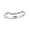 Thumbnail Image 1 of THE LEO Legacy Lab-Grown Diamond Contour Wedding Band 1/5 ct tw 14K White Gold