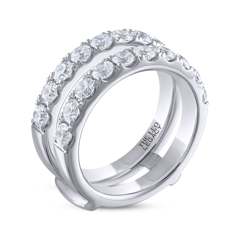 Main Image 2 of THE LEO Legacy Lab-Grown Diamond Enhancer Ring 2 ct tw 14K White Gold