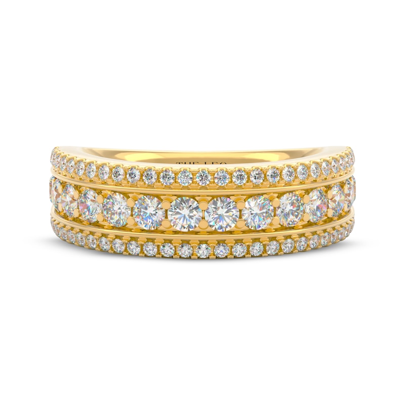Main Image 3 of THE LEO First Light Diamond Anniversary Ring 1 ct tw 14K Yellow Gold