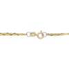 Thumbnail Image 3 of Solid Layered Mirror Chain Lariat Necklace 10K Yellow Gold 17"