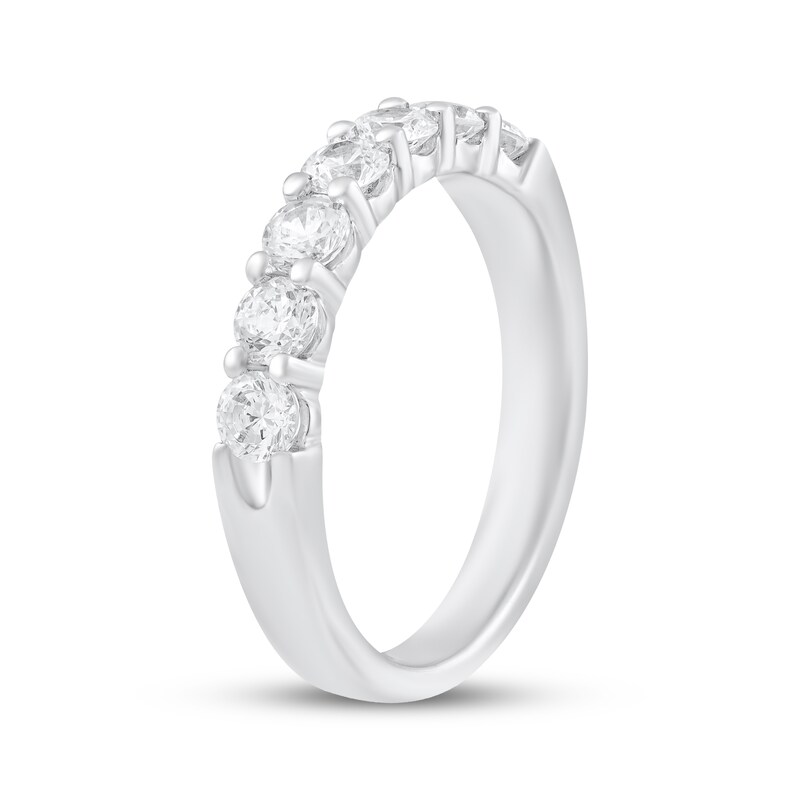 Main Image 2 of Adore Diamond Seven-Stone Anniversary Ring 1 ct tw Platinum