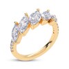 Thumbnail Image 2 of KAY Lab-Grown Diamonds Marquise-Cut Tilted Ring 2 ct tw 14K Yellow Gold
