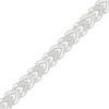 Thumbnail Image 2 of Diamond Sideways Heart Link Bracelet 1/3 ct tw Sterling Silver 7"