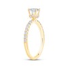 Thumbnail Image 2 of Adore Lab-Grown Diamonds Oval-Cut Engagement Ring 7/8 ct tw 14K Yellow Gold