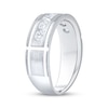 Thumbnail Image 2 of Adore Men's Diamond Seven-Stone Wedding Band 1 ct tw 10K White Gold