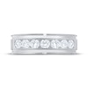 Thumbnail Image 3 of Adore Men's Diamond Seven-Stone Wedding Band 1 ct tw 10K White Gold