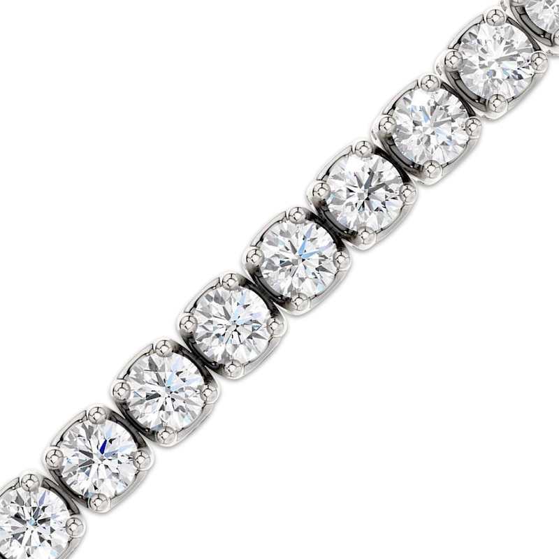 Main Image 2 of KAY Lab-Grown Diamonds Tennis Bracelet 4 ct tw 10K White Gold 7"
