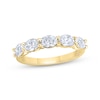 Thumbnail Image 1 of Adore Lab-Grown Diamonds Oval-Cut East-West Anniversary Ring 1-1/4 ct tw 14K Yellow Gold