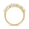 Thumbnail Image 3 of Adore Lab-Grown Diamonds Oval-Cut East-West Anniversary Ring 1-1/4 ct tw 14K Yellow Gold