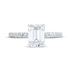 Thumbnail Image 3 of KAY Signature Collection Emerald-Cut Lab-Grown Diamond Engagement Ring 2-1/2 ct tw 14K White Gold