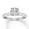 Thumbnail Image 1 of THE LEO Diamond Solitaire Ring 1 Carat Round-cut 14K White Gold