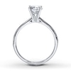Thumbnail Image 1 of Diamond Solitaire Ring 1 carat Round-cut 14K White Gold (K/I2)