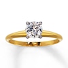 Thumbnail Image 0 of Diamond Solitaire Ring 3/4 carat Round-cut 14K Yellow Gold (K/I2)