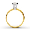 Thumbnail Image 1 of Diamond Solitaire Ring 3/4 carat Round-cut 14K Yellow Gold (K/I2)