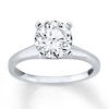 Thumbnail Image 0 of Diamond Solitaire Ring 1-1/5 Carat Round-cut 14K White Gold (K/SI2)