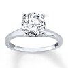 Thumbnail Image 0 of Diamond Solitaire Ring 1-1/5 Carat Round-cut 14K White Gold (K/SI2)