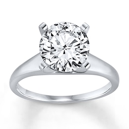 Adore Diamond Solitaire Ring 2 Carat Round-cut 14K White Gold (K/SI2)