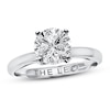 Thumbnail Image 1 of THE LEO Artisan Diamond Engagement Ring 2 ct tw Round-cut Diamond 14K White Gold