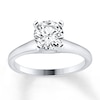 Thumbnail Image 0 of Diamond Solitaire Ring 1 carat Round-cut 14K White Gold (I/I3)