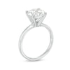 Thumbnail Image 3 of Certified Round Diamond Solitaire Engagement Ring 3 ct tw 14K White Gold (I/I2)