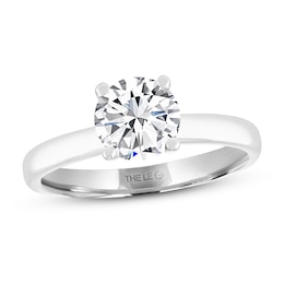 THE LEO Diamond Artisan Ring 1-1/2 ct tw Round-cut 14K White Gold
