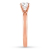 Thumbnail Image 3 of THE LEO Artisan Diamond Ring 1 ct tw Round-cut 14K Rose Gold