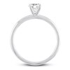 Certified THE LEO Diamond Artisan Ring 5/8 Carat Diamond 14K White Gold