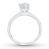 Thumbnail Image 2 of THE LEO First Light Diamond Solitaire Engagement Ring 1 Carat Round 14K White Gold