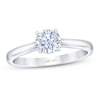 Thumbnail Image 0 of THE LEO First Light Diamond Solitaire Engagement Ring 1/2 ct tw 14K White Gold