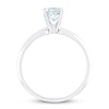 Thumbnail Image 1 of Cushion-cut Diamond Solitaire Engagement Ring 1 ct 14K Gold (I/VS2)