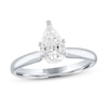 Diamond Solitaire Engagement Ring 1 ct tw Pear-Shaped 14K White Gold