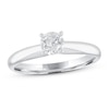 Thumbnail Image 0 of Diamond Solitaire Engagement Ring 1/2 ct tw Round-cut 10K White Gold (J/I3)