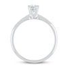 Thumbnail Image 1 of Diamond Solitaire Engagement Ring 1/2 ct tw Round-cut 10K White Gold (J/I3)