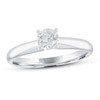 Thumbnail Image 0 of Diamond Solitaire Engagement Ring 1 ct tw Round-cut 10K White Gold (J/I3)
