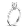 Thumbnail Image 1 of Diamond Solitaire Engagement Ring 1 ct tw Round-cut 14K White Gold (I/I2)
