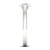 Diamond Solitaire Engagement Ring 1/2 ct tw Round-cut 10K White Gold