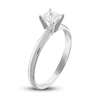 Thumbnail Image 1 of Diamond Solitaire Engagement Ring 1/2 ct tw Princess-cut 10K White Gold (J/I3)