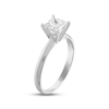 Thumbnail Image 1 of Diamond Solitaire Ring 3/4 carat Princess-cut 14K White Gold (J/I2)