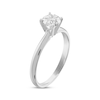 Thumbnail Image 1 of Diamond Solitaire Ring 1 carat Round-cut 14K White Gold (J/I2)