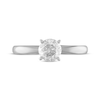 Thumbnail Image 2 of Diamond Solitaire Ring 1 carat Round-cut 14K White Gold (J/I2)