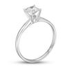 Thumbnail Image 1 of Diamond Solitaire Ring 1/2 carat Princess-cut 14K White Gold (J/I1)