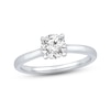 The Kiss Diamond Solitaire GSI Engagement Ring 1 ct tw Round-cut Platinum