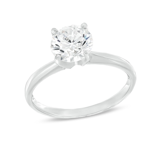Adore Diamond Solitaire Engagement Ring 1-1/2 ct tw Round-cut 14K White Gold (J/I1)