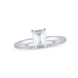 Adore Lab-Grown Diamonds Solitaire Ring 1 ct tw Emerald-cut 14K White Gold (F/VS2)