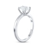 Thumbnail Image 1 of Lab-Created Diamonds by KAY Solitaire Ring 1-1/2 ct tw Oval-cut 14K White Gold (F/VS2)